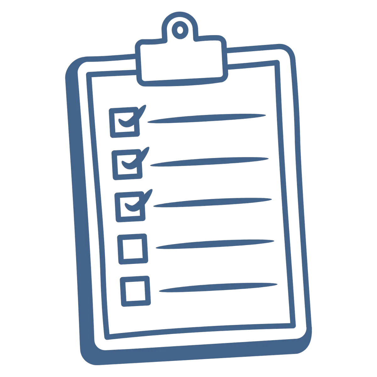 Clipboard icon symbolizing a simple Quickstart Action Plan to begin reducing screen time fast.