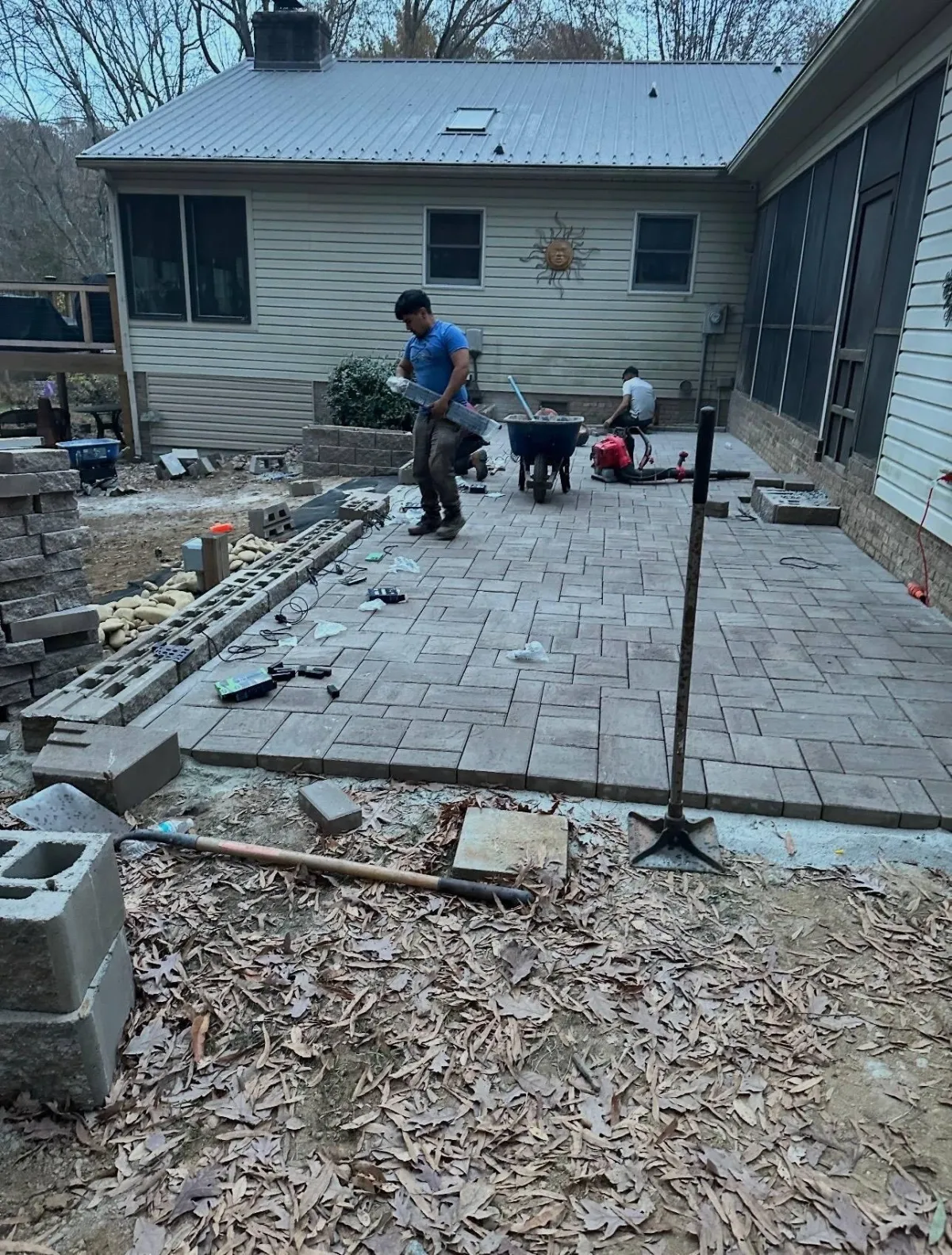 Brick & Stone Work Installation in 