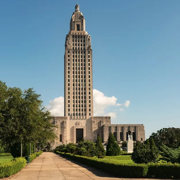 State Capital in Baton Rouge Louisiana