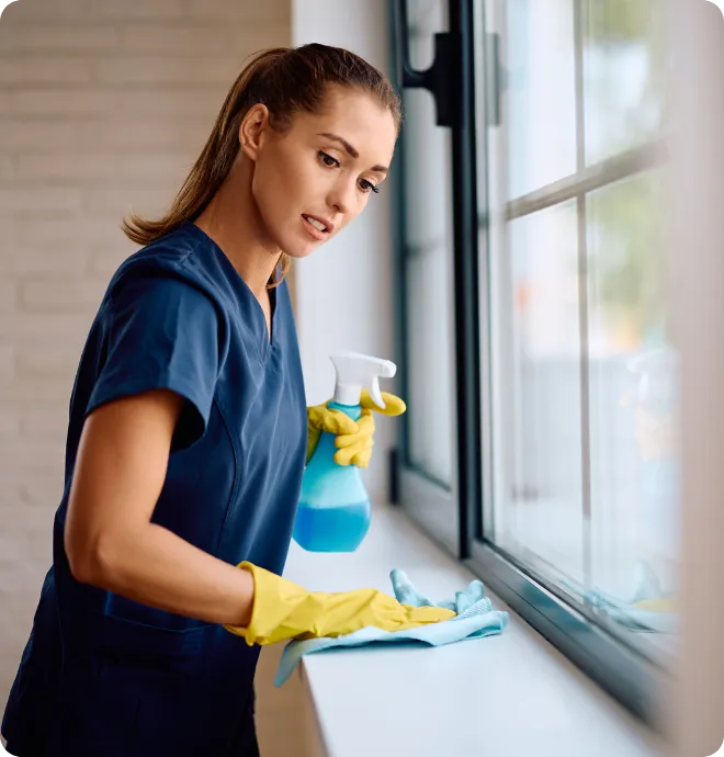 Professional house cleaner serving homes in Winter Park, Florida