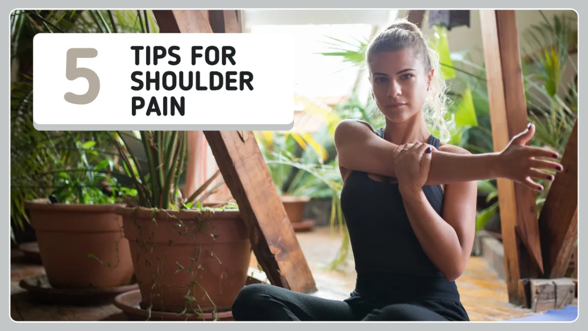 5 Tips for Shoulder Pain — Fast Relief Plan cover