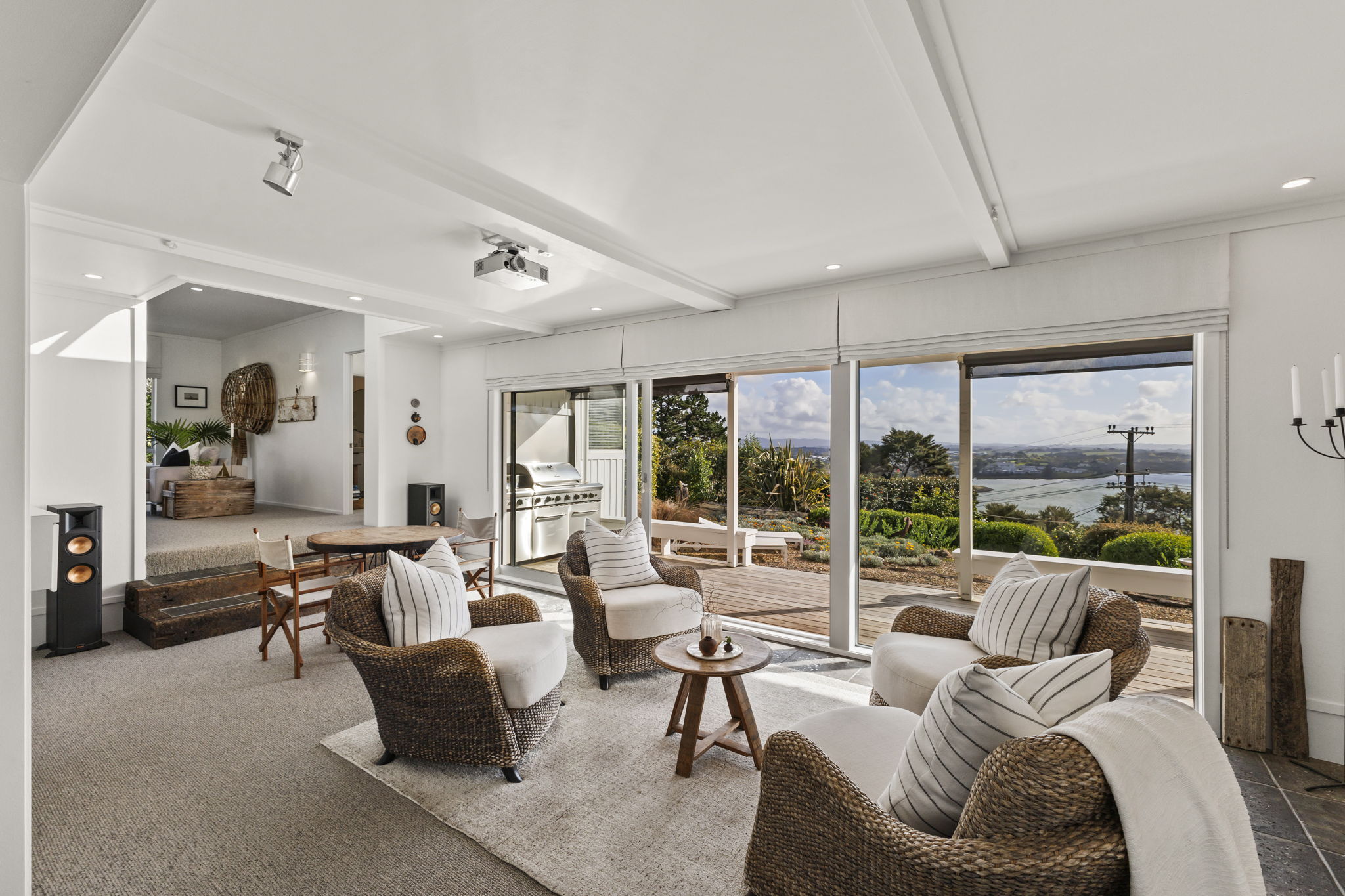 lounge and living area in a residential real estate property