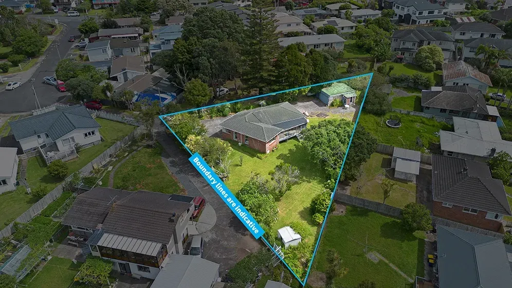 Aerial photo of a real estate property