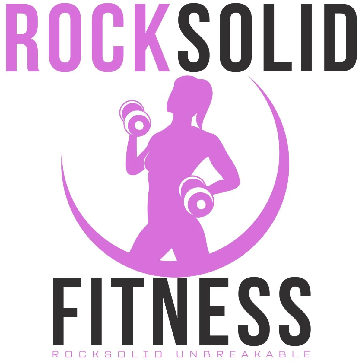 RockSolid Fitness HER Ladies Logo Image