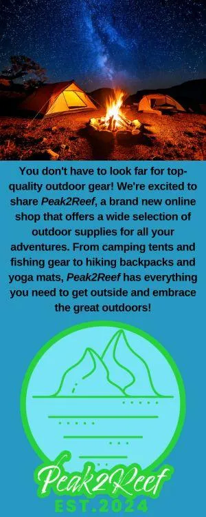 Peak2Reef shop Ad Image