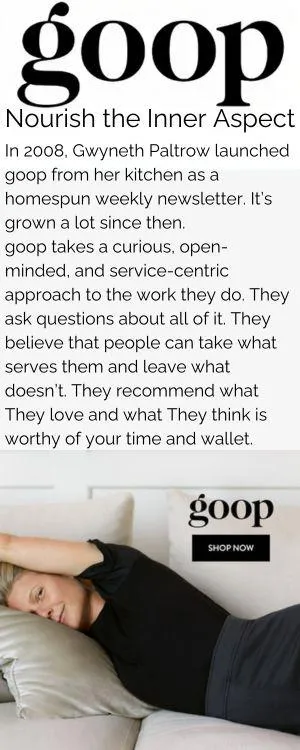 goop by Gwyneth Paltrow shop Ad Image