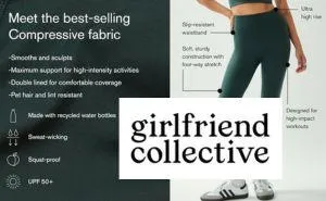 girlfriend collective amazon shop ad