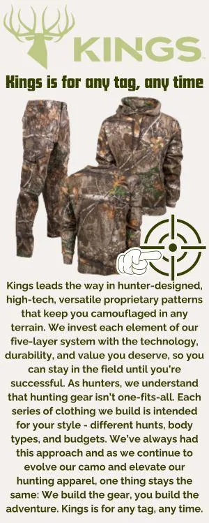 King's Camo Outdoor Wear