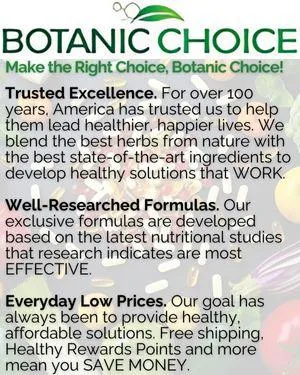 Botanic Choice Advertisement