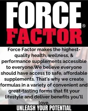 Force Factor Advertisement