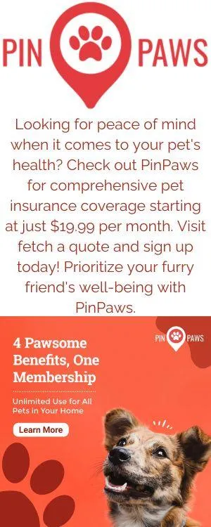 Pin Paws Advertisement