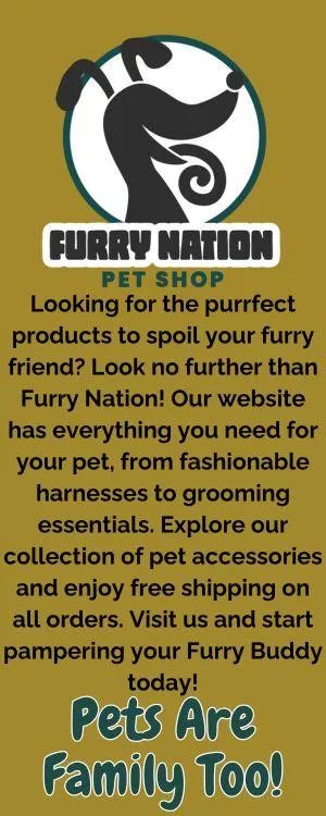 Furry Nation Pet Shop Advertisement