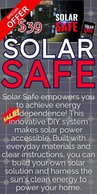 Solar Safe Promotion DIY $39