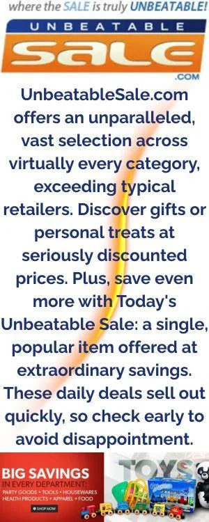 UnbeatableSale.com Promo Image