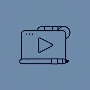 Icon for Standout Custom Media creation (video, graphics, audio).