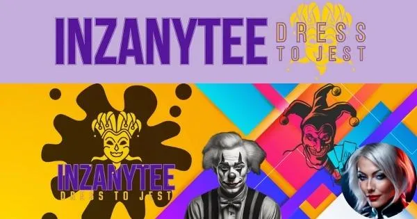 InZanyTee Logo - Dress to Jest.