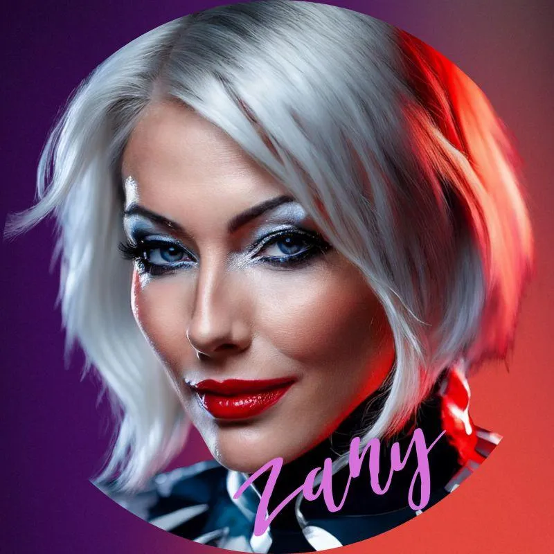 Zany the Mad Writing Harlequin