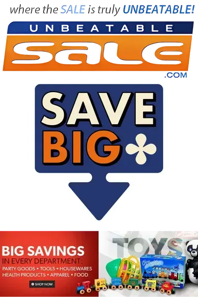 UnbeatableSale.com Promo Image