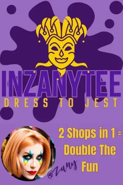 Logo for InZanyTee Witty & Humorous Tees