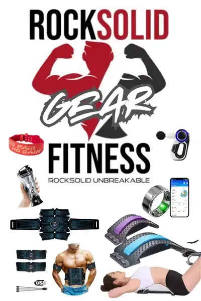 Logo for RockSolid Fitness - Home Gym Equipment & Gear