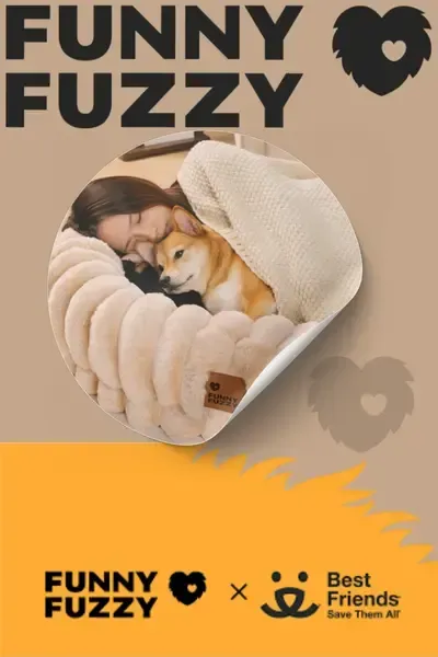 Logo for Funny Fuzzy - Stylish & Comfortable Pet Gear