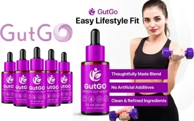 Logo for GutGo Natural Digestive Relief Supplement