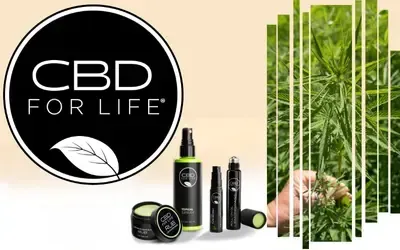 Logo for CBD For Life Wellness & Skincare
