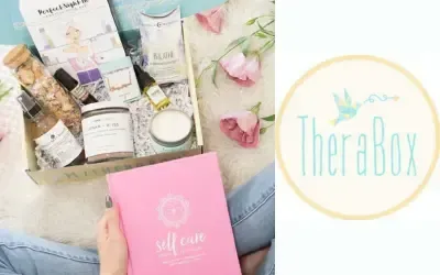 Logo for TheraBox Self-Care Subscription Box