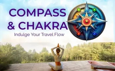Logo for Compass & Chakra - Wellness & Spiritual Travel
