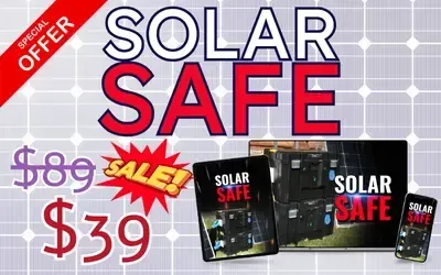 Logo for Solar Safe - DIY Solar Power System