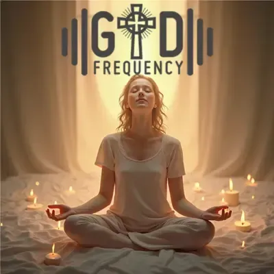 Logo for God Frequency - Manifestation Program