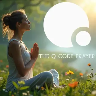 Logo for The Q Code Prayer - Manifestation Program