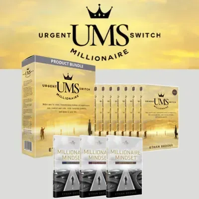 Logo for Urgent Millionaire Switch - Wealth Mindset Program