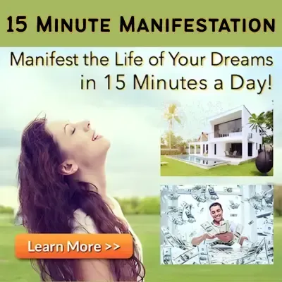 Logo for 15 Minute Manifestation - Audio Program