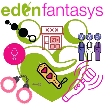 Logo for EdenFantasys - Sex-Positive Adult Store