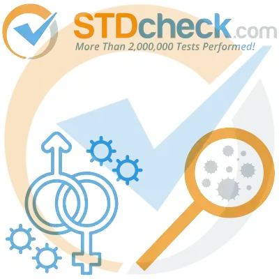 Logo for STDcheck.com - Confidential STD Testing