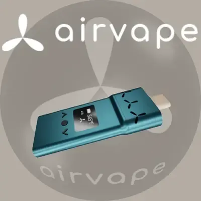 Logo for AirVape - Portable Dry Herb Vaporizers