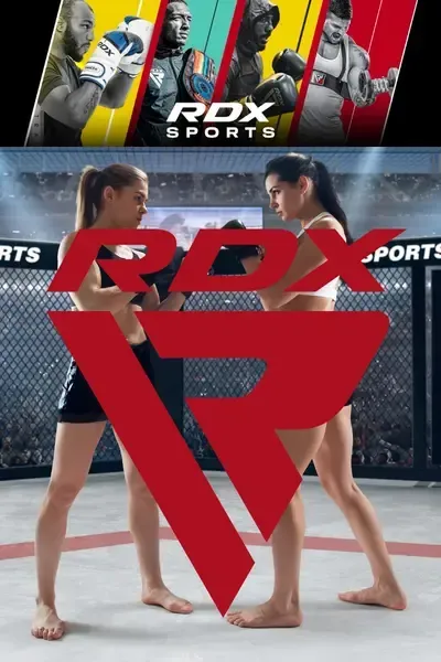 Logo for RDX Sports - Combat Sports & Fitness Gear