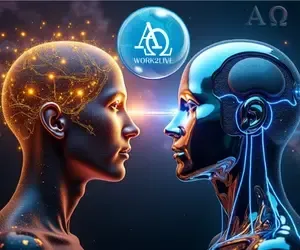 Logo for AOWork2Live - Work-Life Balance Resources