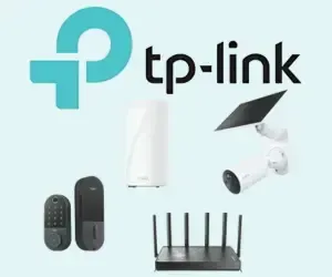 Logo for TP-Link - Wi-Fi & Smart Home Products