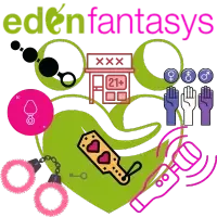 Logo for EdenFantasys - Sex-Positive Adult Store