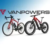 Logo for Vanpowers - Vintage-Style Electric Bikes