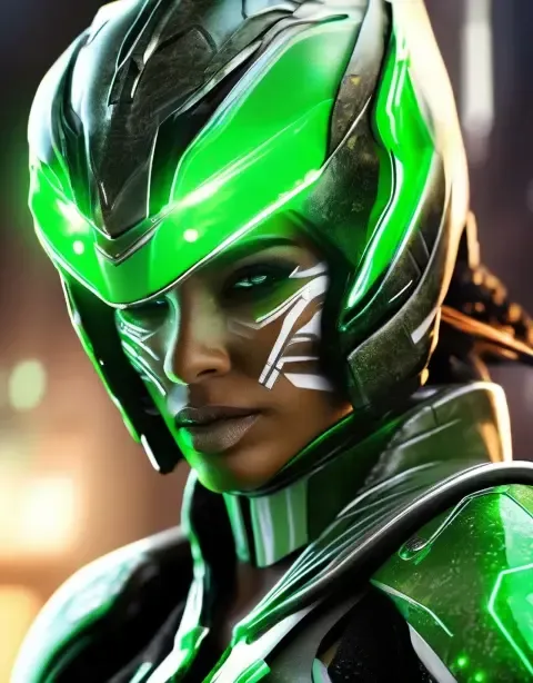 OpenArt.AI Generated  Futurisic Warrior Hero Imagee