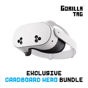 Meta Quest 3S 128GB | VR Headset — Thirty-Three Percent More Memory — 2X Graphical Processing Power — Virtual Reality Without Wires — Exclusive Gorilla Tag Bundle and Instant Access to 40+ Games