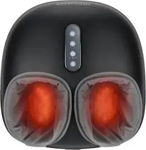 Medcursor Foot Massager Machine with Heat, Feet Massage Delivers Relief for Tired Muscles & Plantar, Deep Kneading Therapy, Multi-Level Settings for Home, Office Use, Size up to 13"