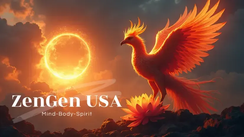 ZenGen USA Phoenix - Symbol of Rebirth and Holistic Transformation