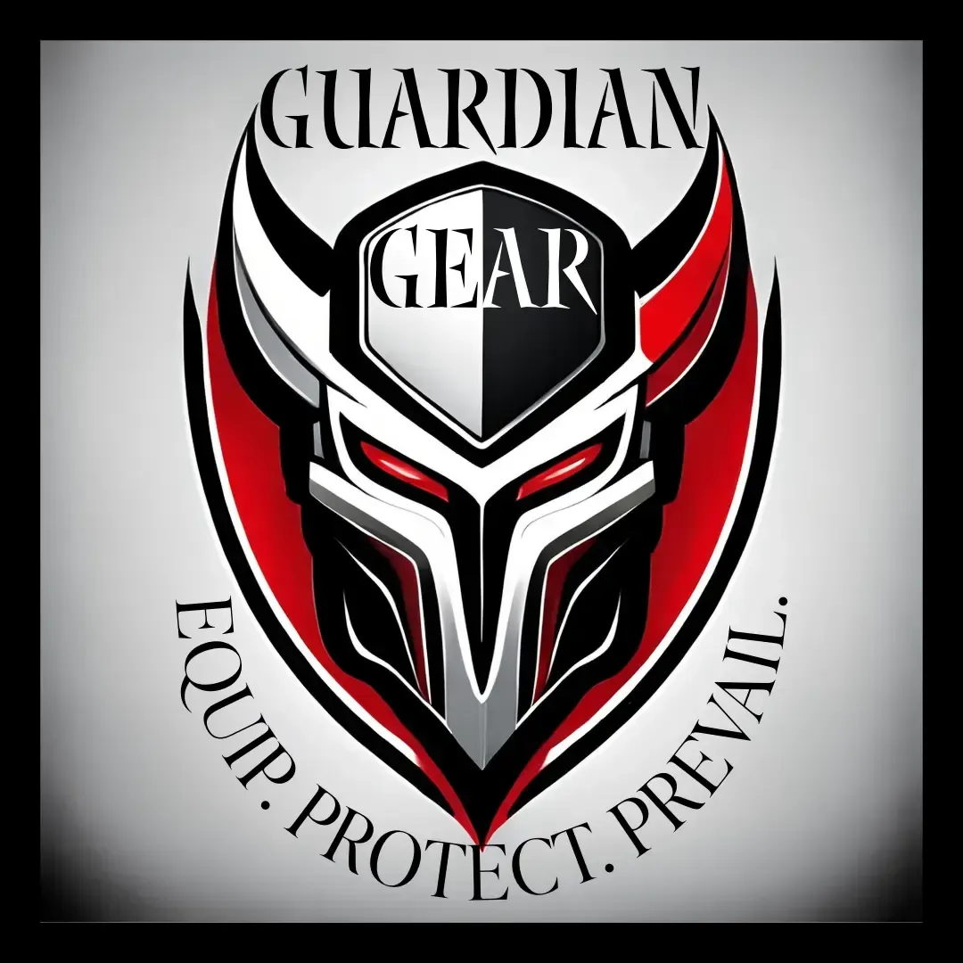 Guardian Gear logo — horned helmet shield.