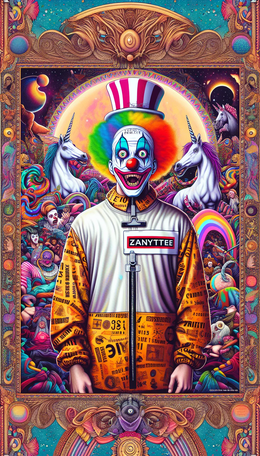 InZanyTee funny graphic t-shirt