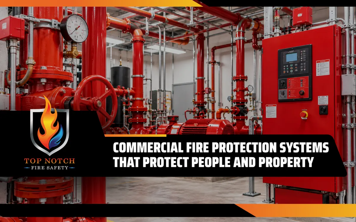 Commercial Fire Protection Systems That Protect People and Property