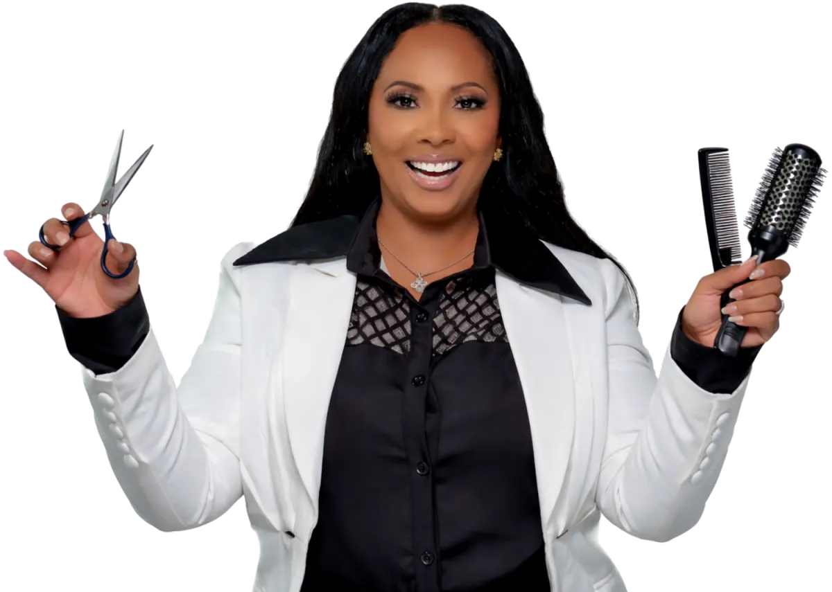 Photo of Peta-Gaye McCalla with a handbag